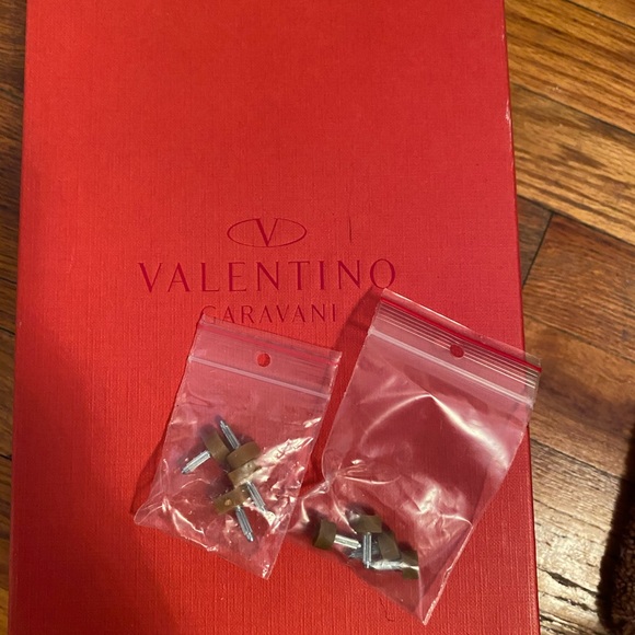 Valentino Garavani Auth 💯Auth python mink sandals - Picture 5 of 7